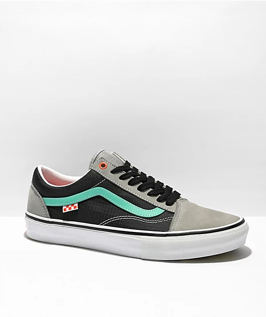 Vans Skate Lucid Old Skool Black & Grey Skate Shoes