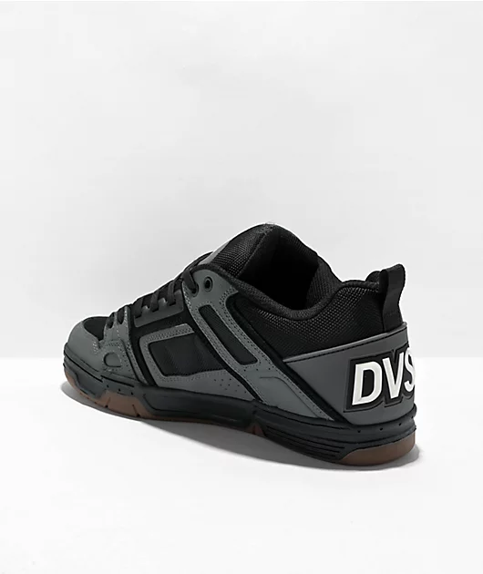 42389-dvs-comanche-charcoal-black-white-skate-shoes-2.webp DVS Comanche Charcoal, Black & White Skate Shoes