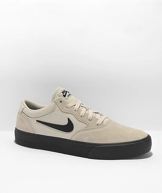 Nike SB Chron 2 Bone & Black Skate Shoes
