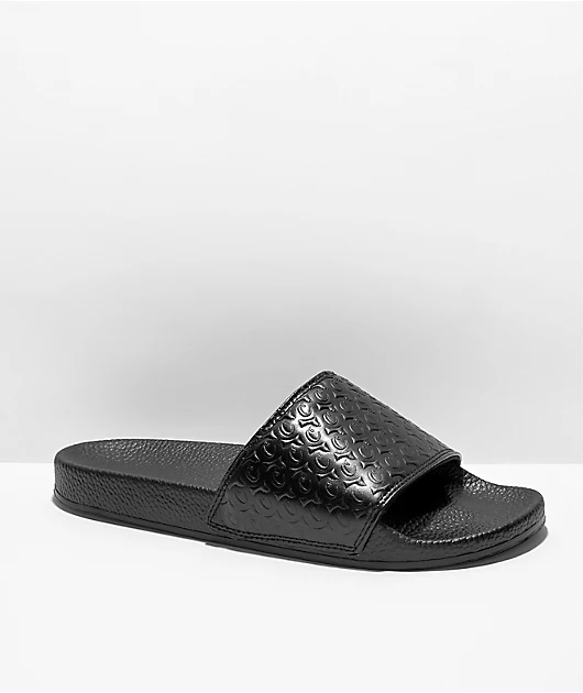 42410-cookies-mono-black-slide-sandals-1.webp Cookies Mono Black Slide Sandals