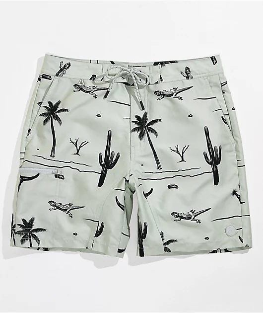 Dravus Goff 18\" Mint Board Shorts