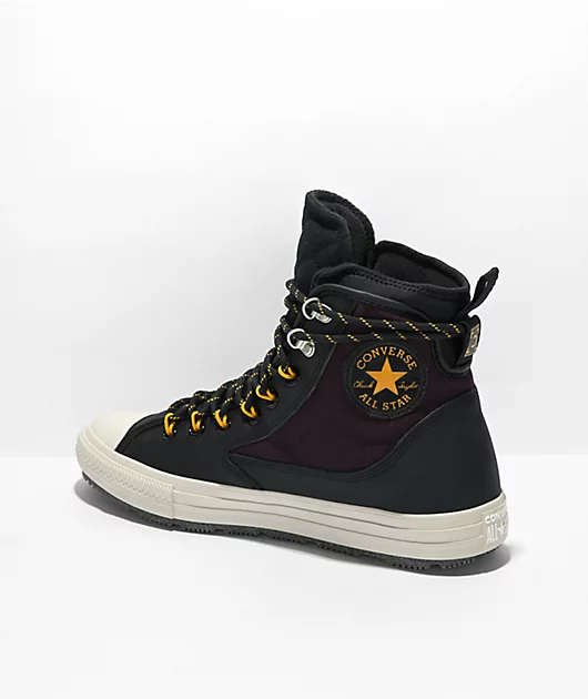 Converse Chuck Taylor All Star Utility All Terrain Black & Cherry High Top Shoes