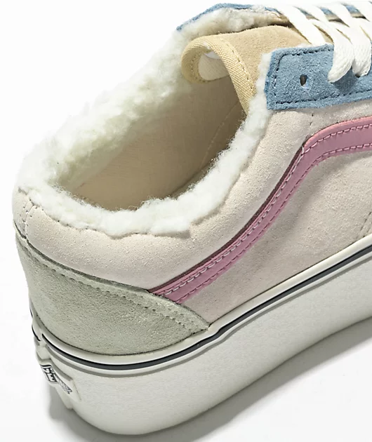 42568-vans-old-skool-stackform-blue-pink-sherpa-platform-shoes-5.webp Vans Old Skool Stackform Blue & Pink Sherpa Platform Shoes