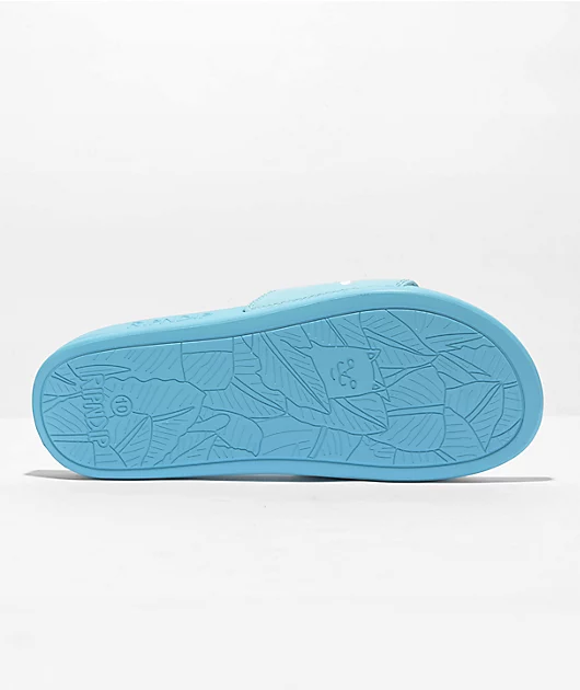 42599-ripndip-lord-angel-blue-white-slide-sandals-4.webp RIPNDIP Lord Angel Blue & White Slide Sandals