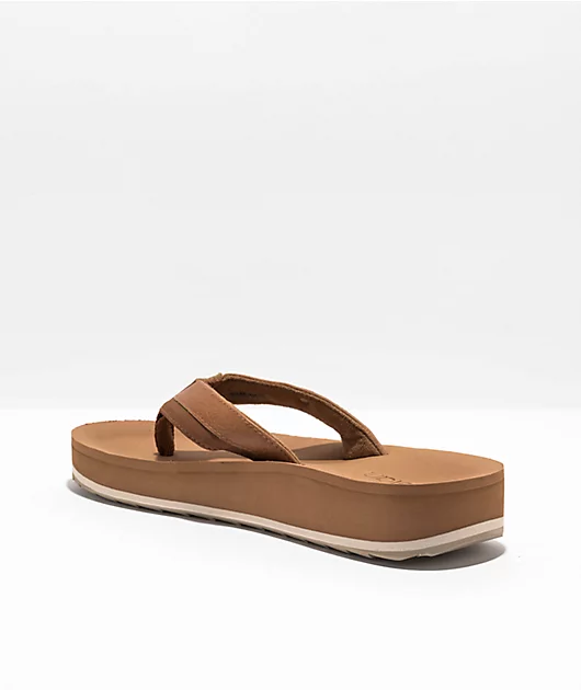 Cobian Reya Rise Tan Sandals