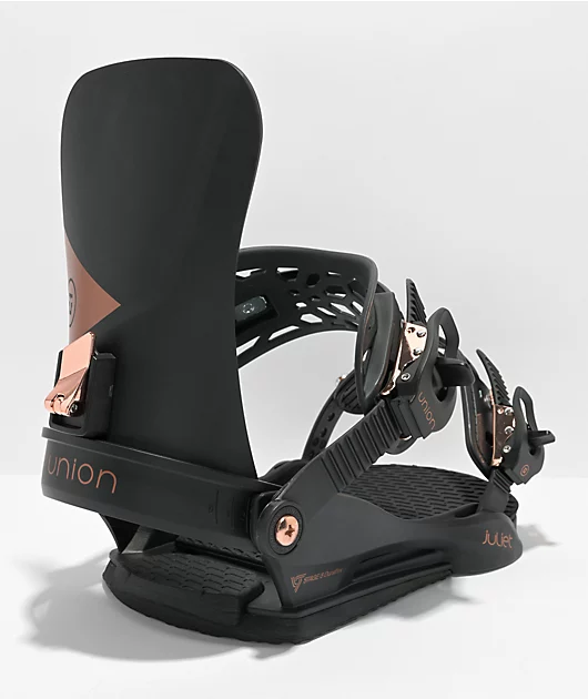 Union Women's Juliet Black Snowboard Bindings 2023