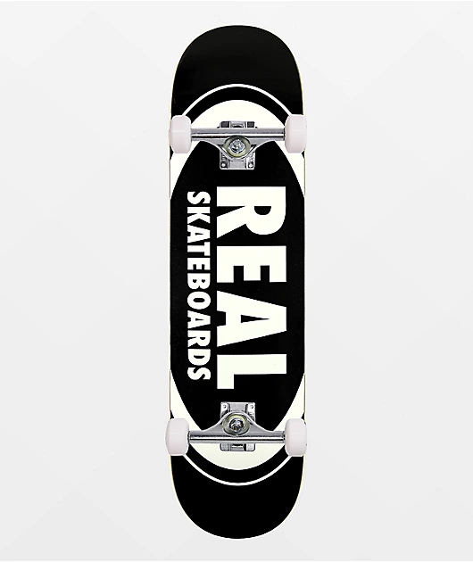 Real Classic Oval 8.25\" Assembled Skateboard Complete