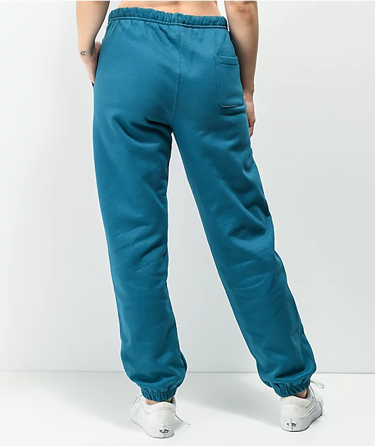 43744-champion-reverse-weave-boyfriend-fit-teal-sweatpants-2.webp Champion Reverse Weave Boyfriend Fit Teal Sweatpants
