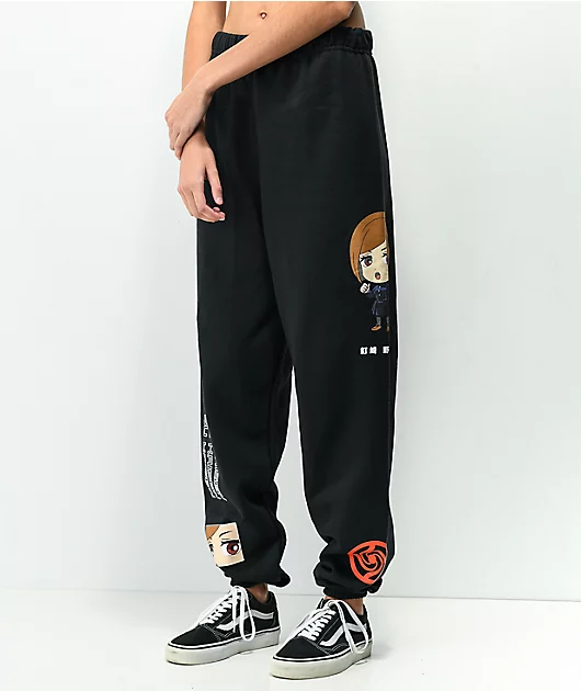Episode x Jujutsu Kaisen Nobara Black Sweatpants