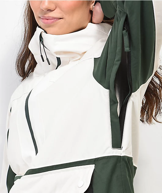 44081-coal-keele-green-white-15k-anorak-snowboard-jacket-5.webp Coal Keele Green & White 15K Anorak Snowboard Jacket