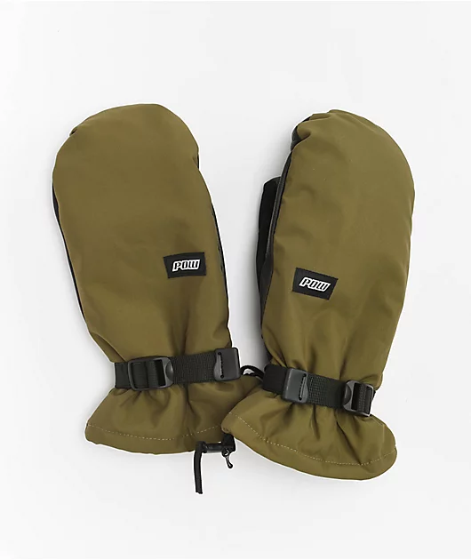 44264-pow-tallac-olive-green-snowboard-mittens-2.webp POW Tallac Olive Green Snowboard Mittens
