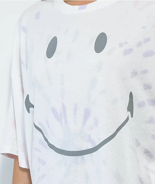 44427-desert-dreamer-x-smiley-smiley-face-pink-white-tie-dye-t-shirt-2.webp Desert Dreamer x Smiley Smiley Face Pink & White Tie Dye T-Shirt