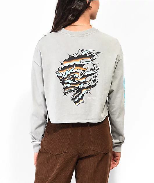 44521-empyre-alaska-grey-wash-crop-long-sleeve-henley-t-shirt-1.webp Empyre Alaska Grey Wash Crop Long Sleeve Henley T-Shirt