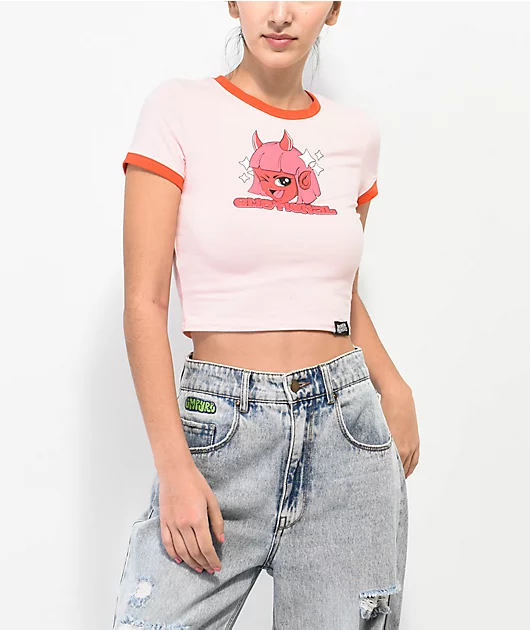 44634-broken-promises-emo-girl-pink-crop-t-shirt-1.webp Broken Promises Emo Girl Pink Crop T-Shirt