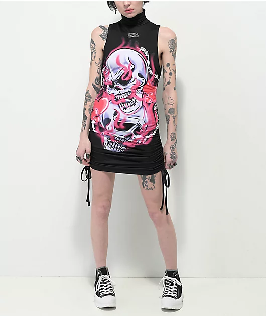 44684-broken-promises-gets-hurt-cinched-black-dress-3.webp Broken Promises Gets Hurt Cinched Black Dress