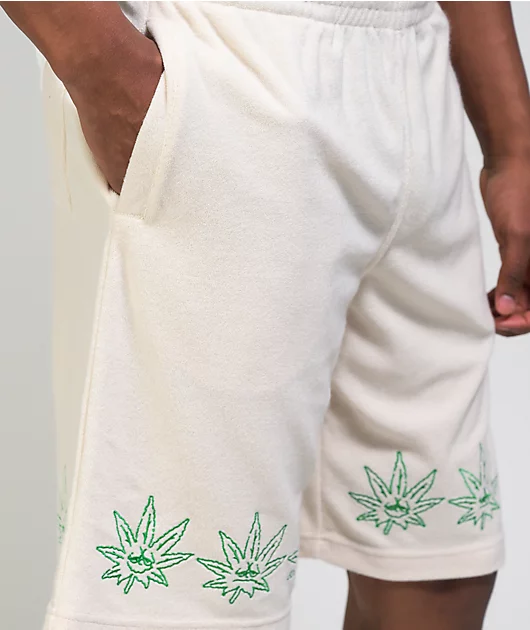 4513-huf-420-green-buddy-cream-sweat-shorts-5.webp HUF 420 Green Buddy Cream Sweat Shorts