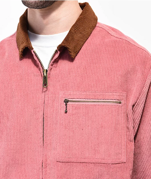 45597-huf-dusty-rose-corduroy-trucker-jacket-5.webp HUF Dusty Rose Corduroy Trucker Jacket