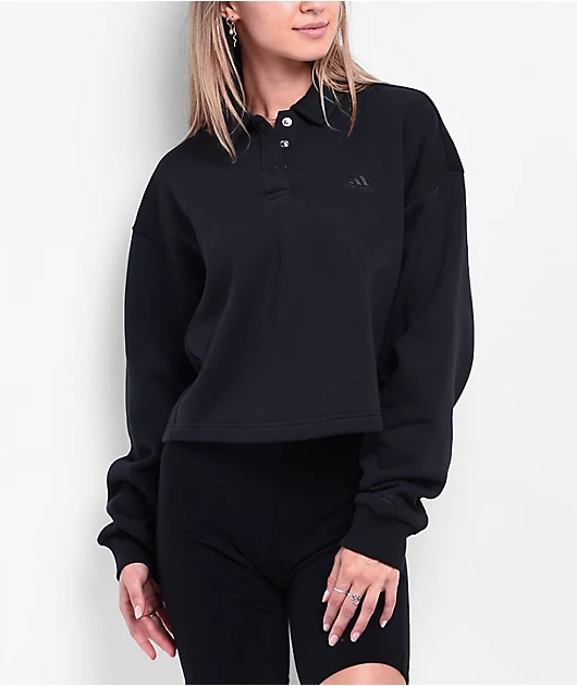 46840-adidas-all-szn-black-crop-polo-sweatshirt-2.webp Adidas All SZN Black Crop Polo Sweatshirt
