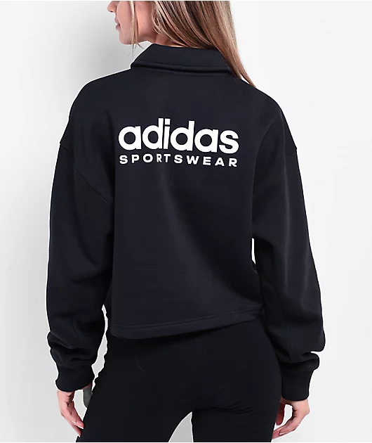 46840-adidas-all-szn-black-crop-polo-sweatshirt-4.webp Adidas All SZN Black Crop Polo Sweatshirt