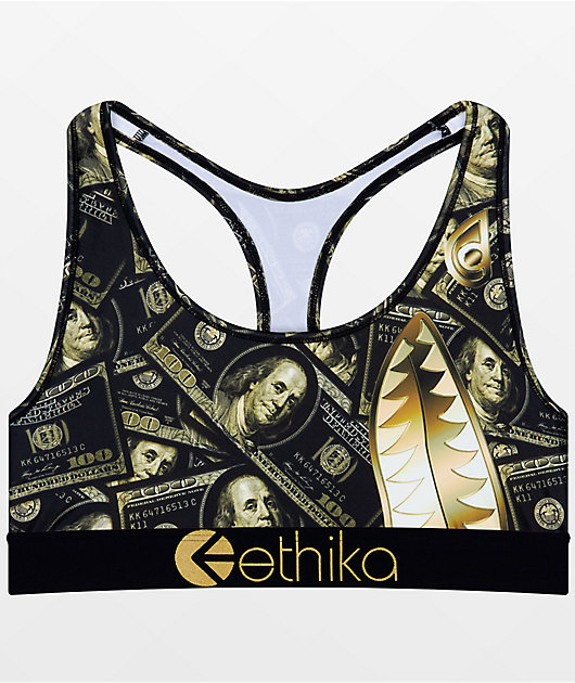 Ethika BMR Gold Barz Sports Bra