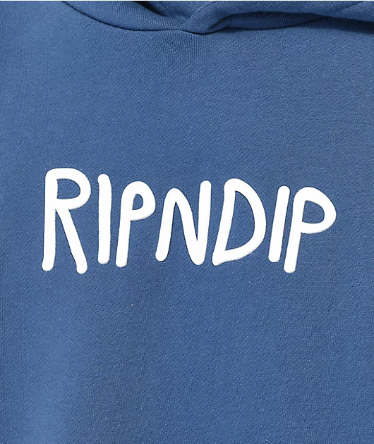 47696-ripndip-rubber-logo-navy-hoodie-3.webp RIPNDIP Rubber Logo Navy Hoodie