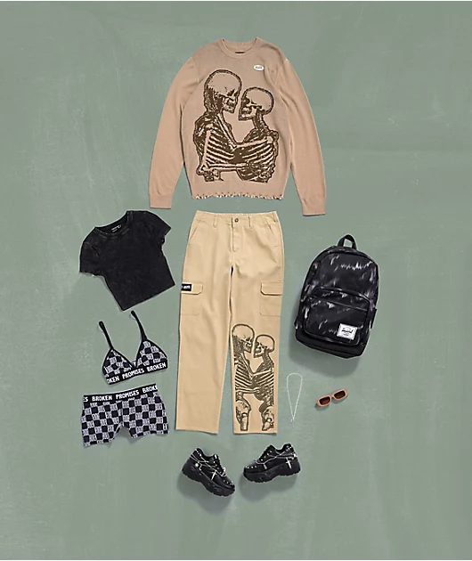 Broken Promises Sound Check Triangle Bralette