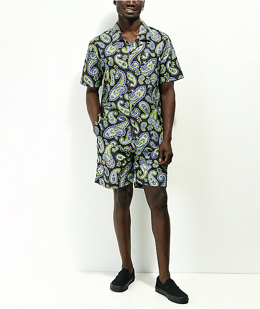 4779-huf-paisley-easy-black-board-shorts-3.jpg HUF Paisley Easy Black Board Shorts