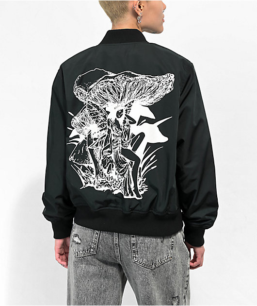 47987-your-highness-fairy-dream-black-bomber-jacket-1.jpg Your Highness Fairy Dream Black Bomber Jacket