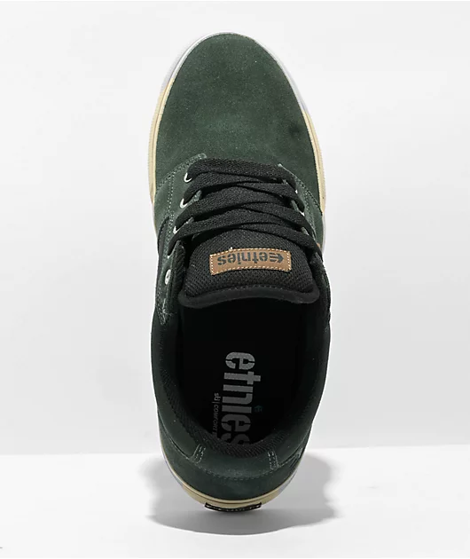 47993-etnies-barge-ls-green-black-skate-shoes-3.webp Etnies Barge LS Green & Black Skate Shoes