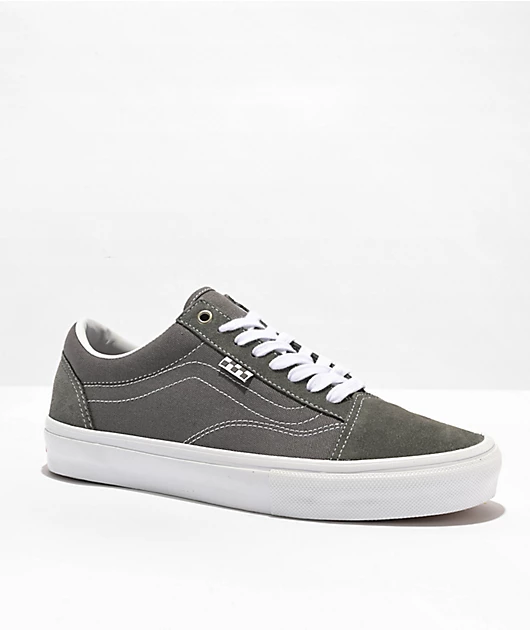 48156-vans-old-skool-pewter-white-skate-shoes-1.webp Vans Old Skool Pewter & White Skate Shoes