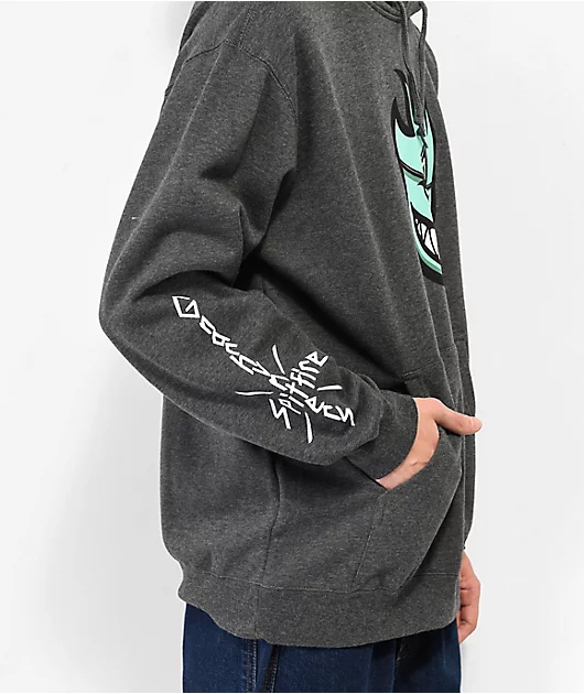 48193-spitfire-x-gnarhunters-bighead-charcoal-hoodie-4.webp Spitfire x Gnarhunters Bighead Charcoal Hoodie