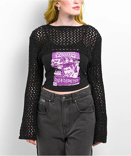48413-swixxz-metal-collage-black-crop-sweater-1.webp SWIXXZ Metal Collage Black Crop Sweater