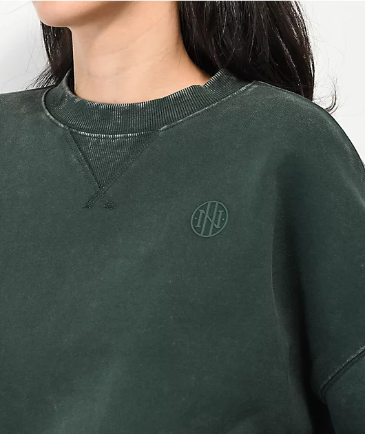 48709-ninth-hall-fundamentals-albie-green-mineral-wash-relaxed-crewneck-sweatshirt-3.webp Ninth Hall Fundamentals Albie Green Mineral Wash Relaxed Crewneck Sweatshirt