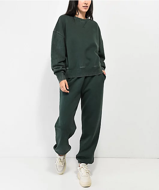 48709-ninth-hall-fundamentals-albie-green-mineral-wash-relaxed-crewneck-sweatshirt-4.webp Ninth Hall Fundamentals Albie Green Mineral Wash Relaxed Crewneck Sweatshirt
