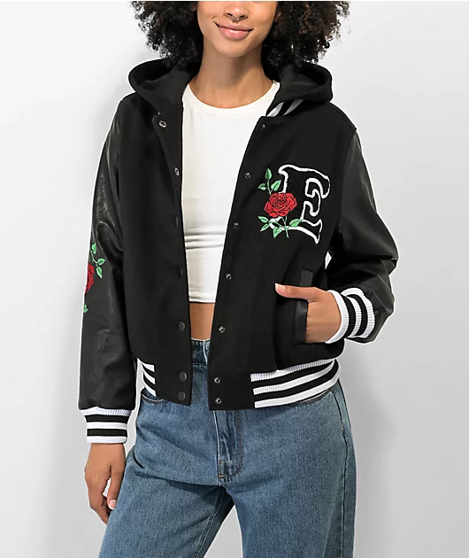48715-empyre-aiden-rose-black-white-hooded-bomber-jacket-1.webp Empyre Aiden Rose Black & White Hooded Bomber Jacket
