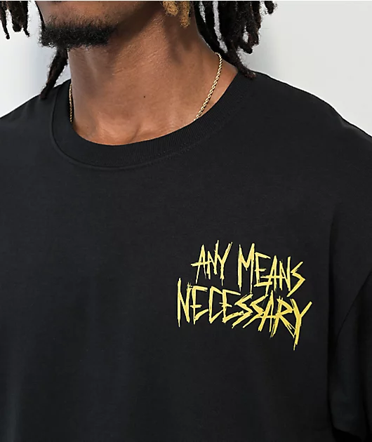 49490-any-means-necessary-burn-out-black-t-shirt-3.webp Any Means Necessary Burn Out Black T-Shirt