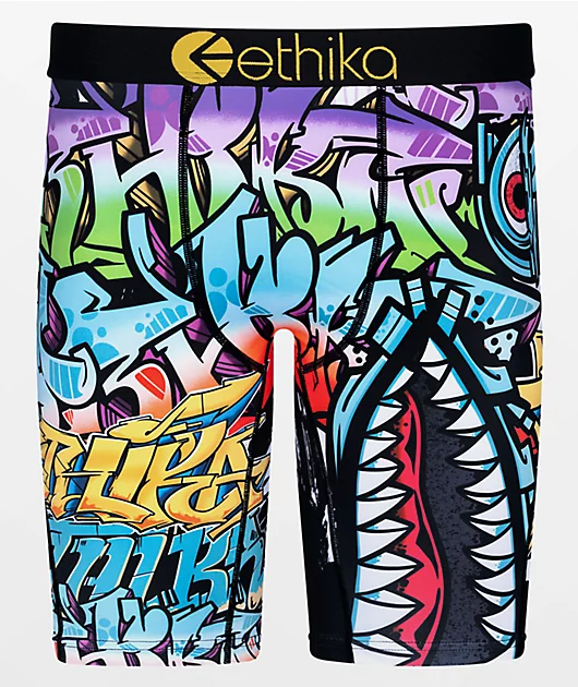 Ethika Bomber Graffiti Boxer Briefs