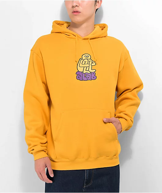 A.LAB Scared Beimar Gold Hoodie