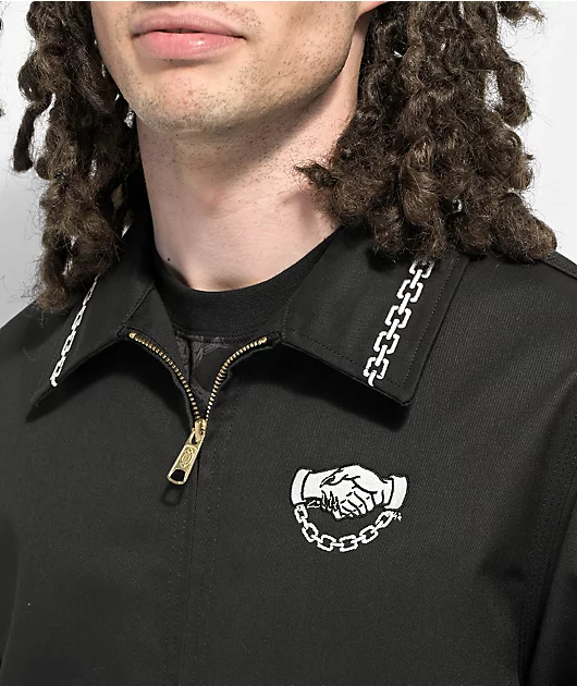 50503-dickies-x-lurking-class-by-sketchy-tank-eisenhower-black-work-jacket-3.webp Dickies x Lurking Class by Sketchy Tank Eisenhower Black Work Jacket