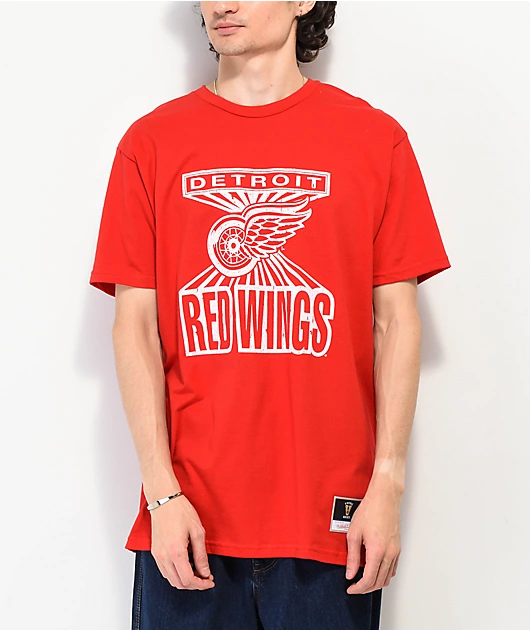 Mitchell & Ness x NHL Detroit Red Wings Red T-Shirt