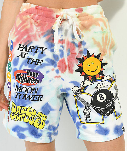 5139-your-highness-x-dazed-and-confused-emporium-blue-orange-tie-dye-sweat-shorts-3.jpg Your Highness x Dazed and Confused Emporium Blue & Orange Tie Dye Sweat Shorts