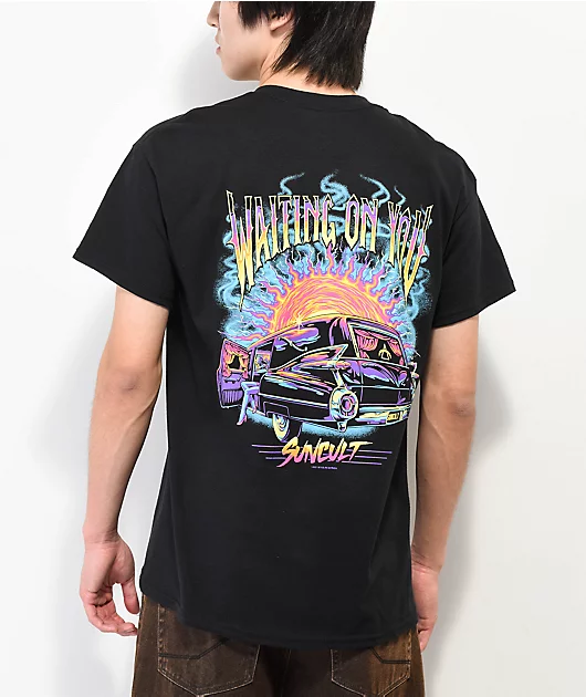 51817-suncult-waiting-on-you-black-t-shirt-1.webp SunCult Waiting On You Black T-Shirt