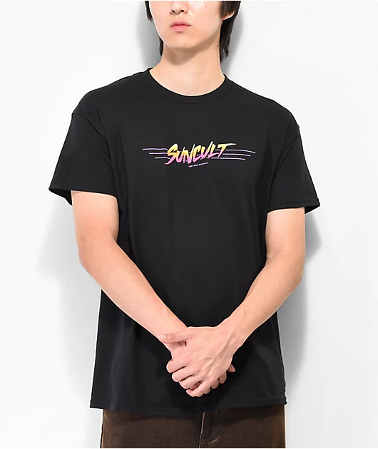 51817-suncult-waiting-on-you-black-t-shirt-2.webp SunCult Waiting On You Black T-Shirt