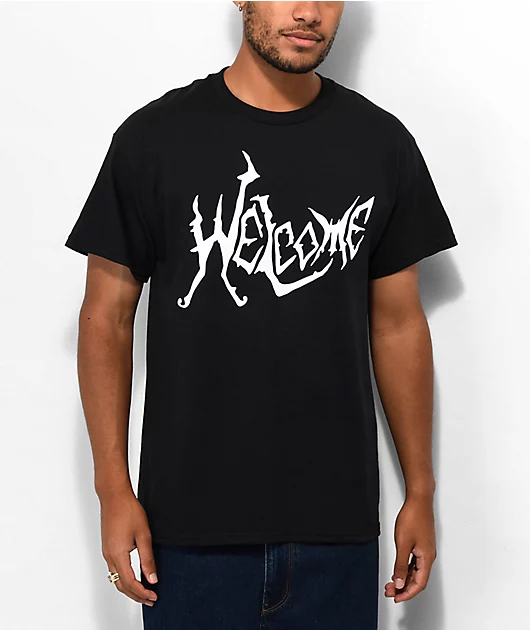 51920-welcome-big-spine-black-t-shirt-1.webp Welcome Big Spine Black T-Shirt