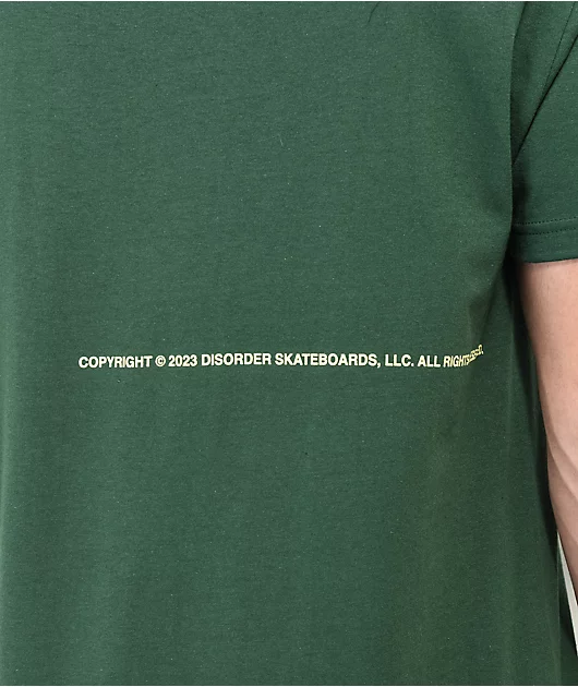 51981-disorder-arch-logo-olive-t-shirt-4.webp Disorder Arch Logo Olive T-Shirt