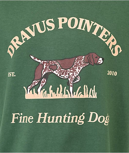 52878-dravus-pointers-forest-green-t-shirt-2.webp Dravus Pointers Forest Green T-Shirt