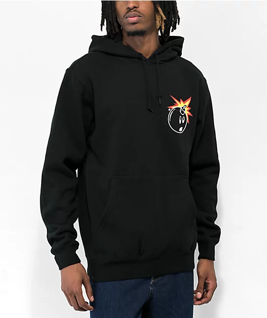 Adam Bomb Black Hoodie