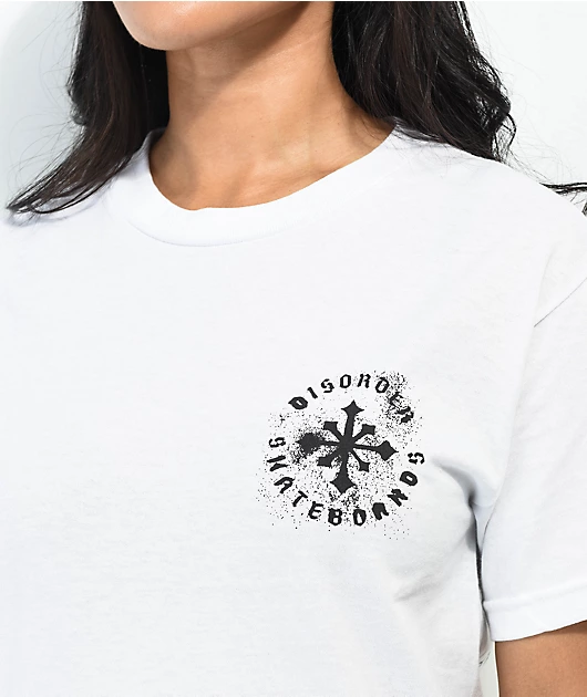 53540-disorder-floral-stencil-white-t-shirt-3.webp Disorder Floral Stencil White T-Shirt