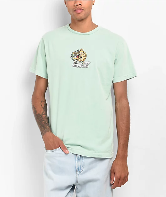 53951-killer-acid-get-lost-sage-t-shirt-1.webp Killer Acid Get Lost Sage T-Shirt
