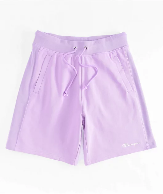 Champion Reverse Weave Purple Sweat Shorts